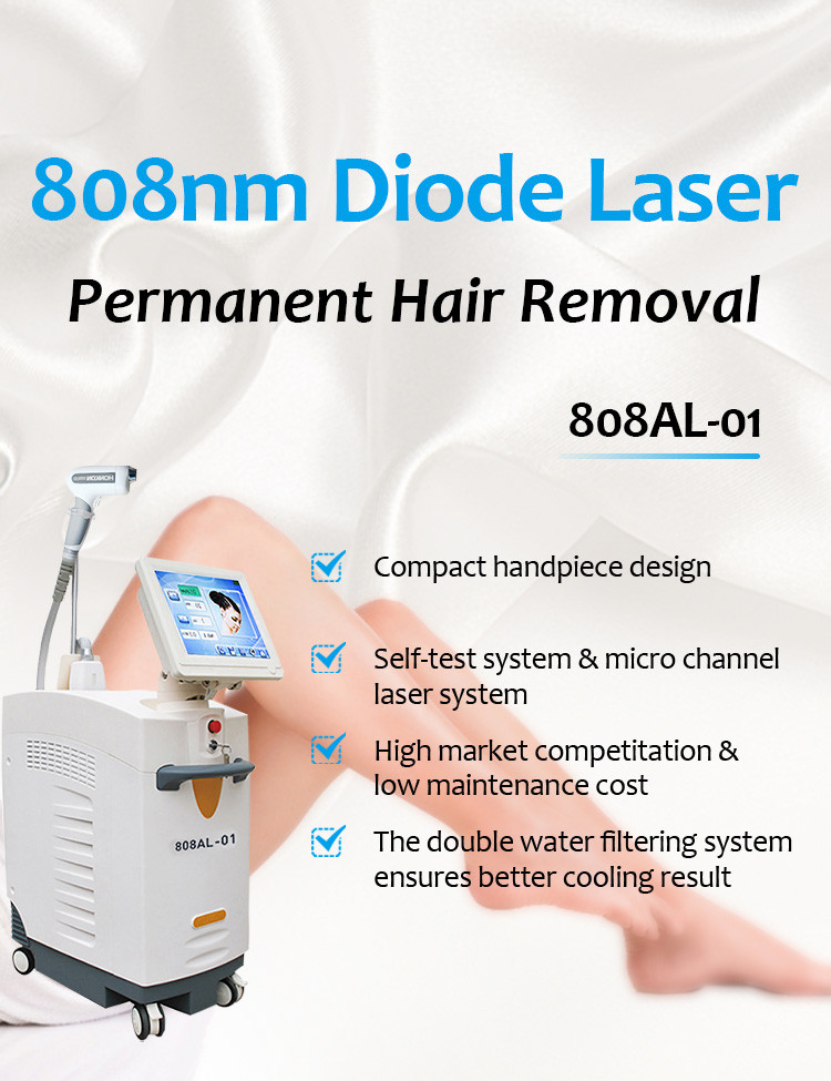 808AL-01 HONKON 808nm Diode Laser Permanent Hair Removal Machine (4)