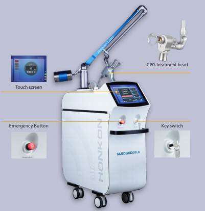 SM10600KKLb Stretch Mark & Scar Removal Anti-Wrinkle Skin Regeneration CO2 fractional laser Machine